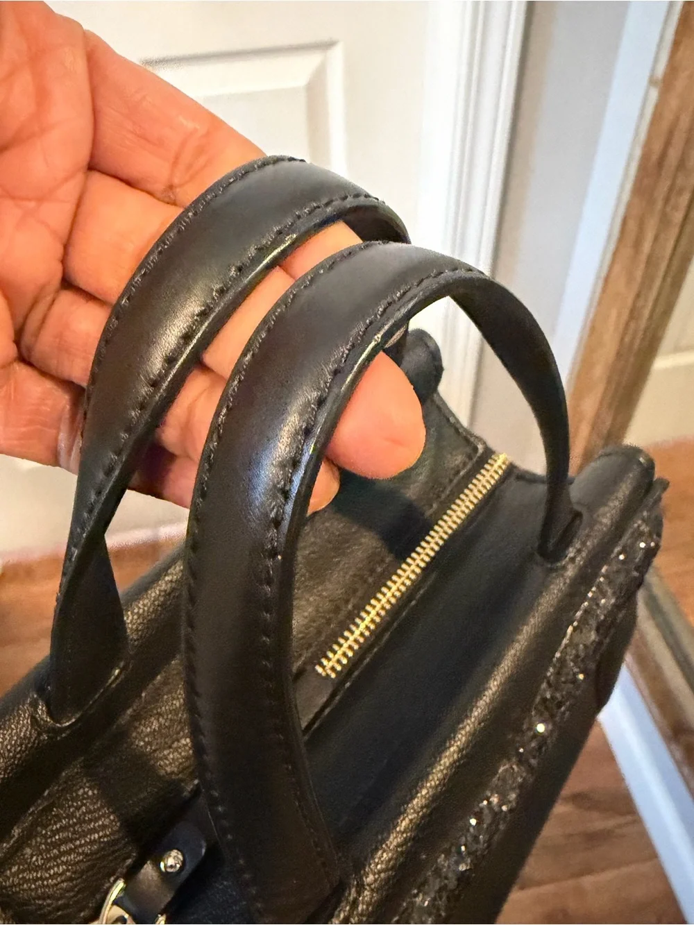 Kate Spade Dress The Part Masquerade Mask Lip Satchel Crossbody